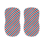 USA Patriotic Striped Pattern Print Bar Stool Covers