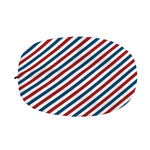 USA Patriotic Striped Pattern Print Car Side Mirror Covers