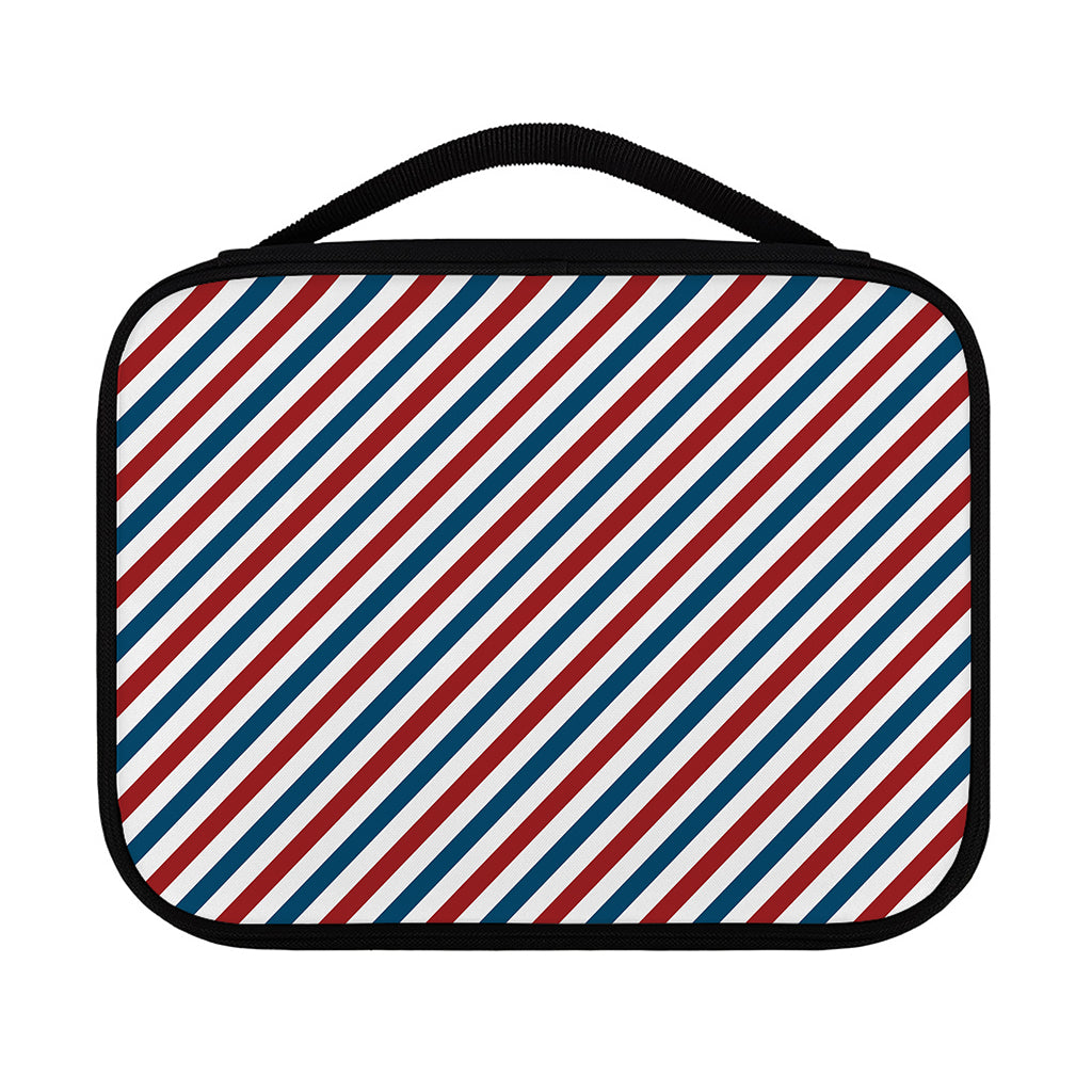 USA Patriotic Striped Pattern Print Classic Bible Case