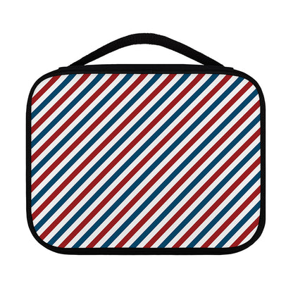 USA Patriotic Striped Pattern Print Classic Bible Case