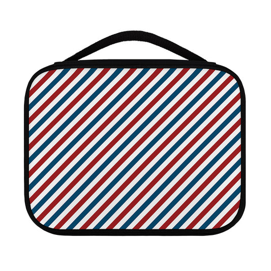 USA Patriotic Striped Pattern Print Classic Bible Case