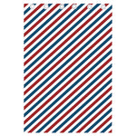 USA Patriotic Striped Pattern Print Curtain