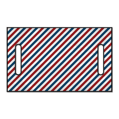 USA Patriotic Striped Pattern Print Golf Cart Seat Cover
