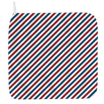 USA Patriotic Striped Pattern Print Hand Towel