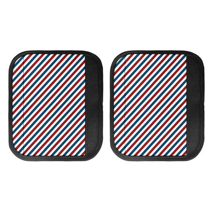 USA Patriotic Striped Pattern Print Handle Covers