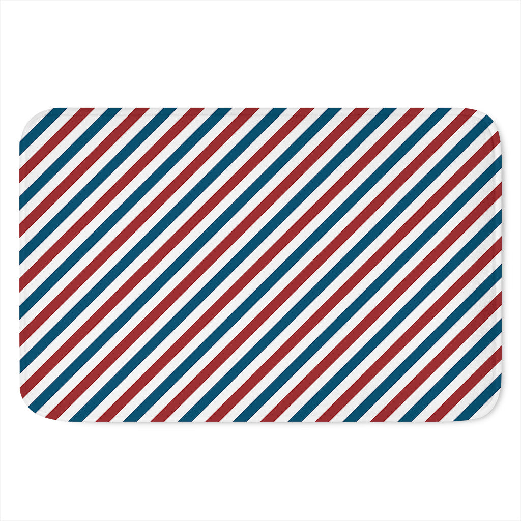 USA Patriotic Striped Pattern Print Indoor Door Mat