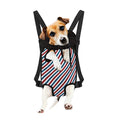 USA Patriotic Striped Pattern Print Pet Carrier Backpack