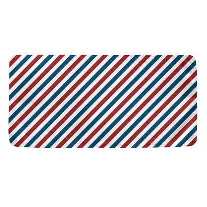 USA Patriotic Striped Pattern Print Towel