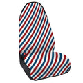 USA Patriotic Striped Pattern Print Waterproof Car Seat Cover