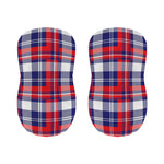 USA Plaid Pattern Print Bar Stool Covers