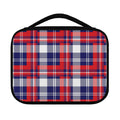 USA Plaid Pattern Print Classic Bible Case
