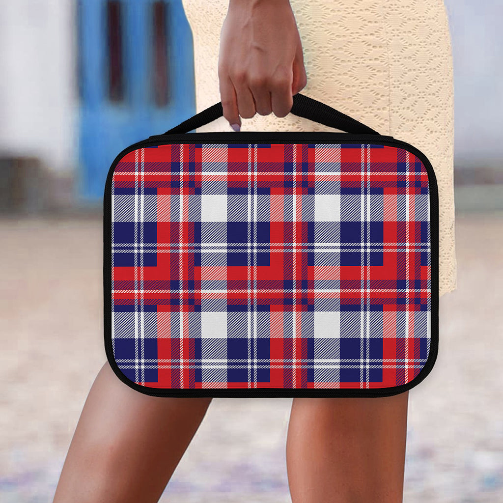 USA Plaid Pattern Print Classic Bible Case