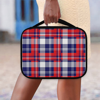 USA Plaid Pattern Print Classic Bible Case