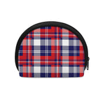 USA Plaid Pattern Print Coin Purse