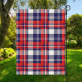 USA Plaid Pattern Print Garden Flag