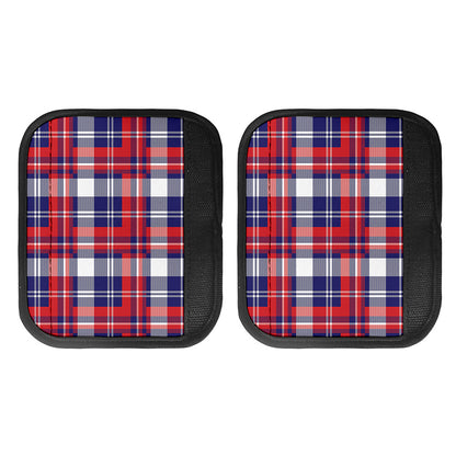 USA Plaid Pattern Print Handle Covers