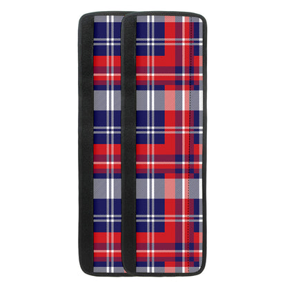 USA Plaid Pattern Print Refrigerator Handle Covers