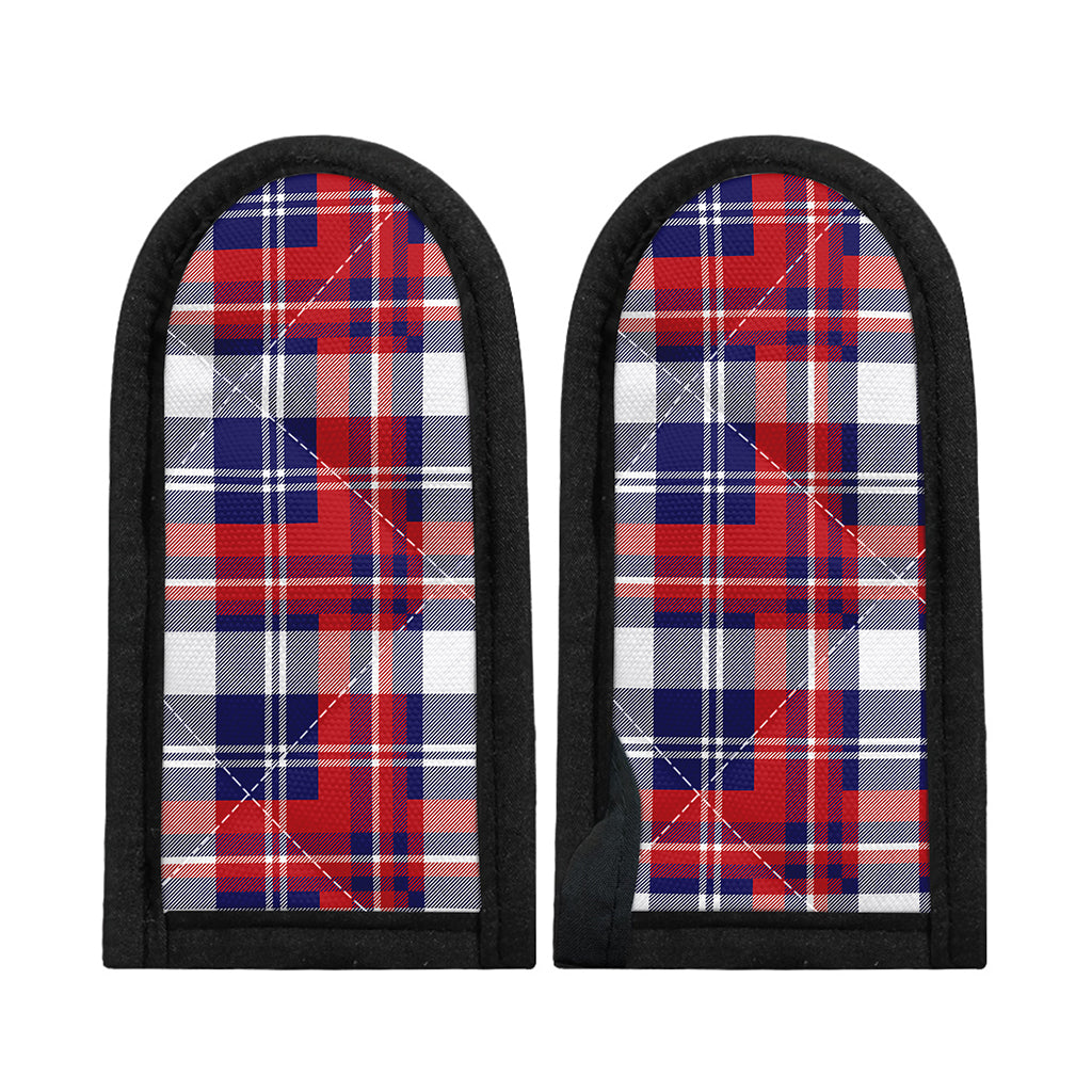 USA Plaid Pattern Print Skillet Handle Cover