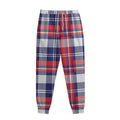 USA Plaid Pattern Print Sweatpants