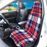 USA Plaid Pattern Print Waterproof Car Seat Cover