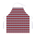 USA Striped Pattern Print Adjustable Apron