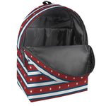 USA Striped Pattern Print Backpack