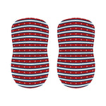 USA Striped Pattern Print Bar Stool Covers