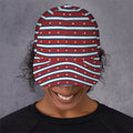 USA Striped Pattern Print Baseball Cap