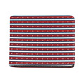 USA Striped Pattern Print Bifold Wallet