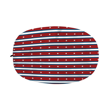 USA Striped Pattern Print Car Side Mirror Covers