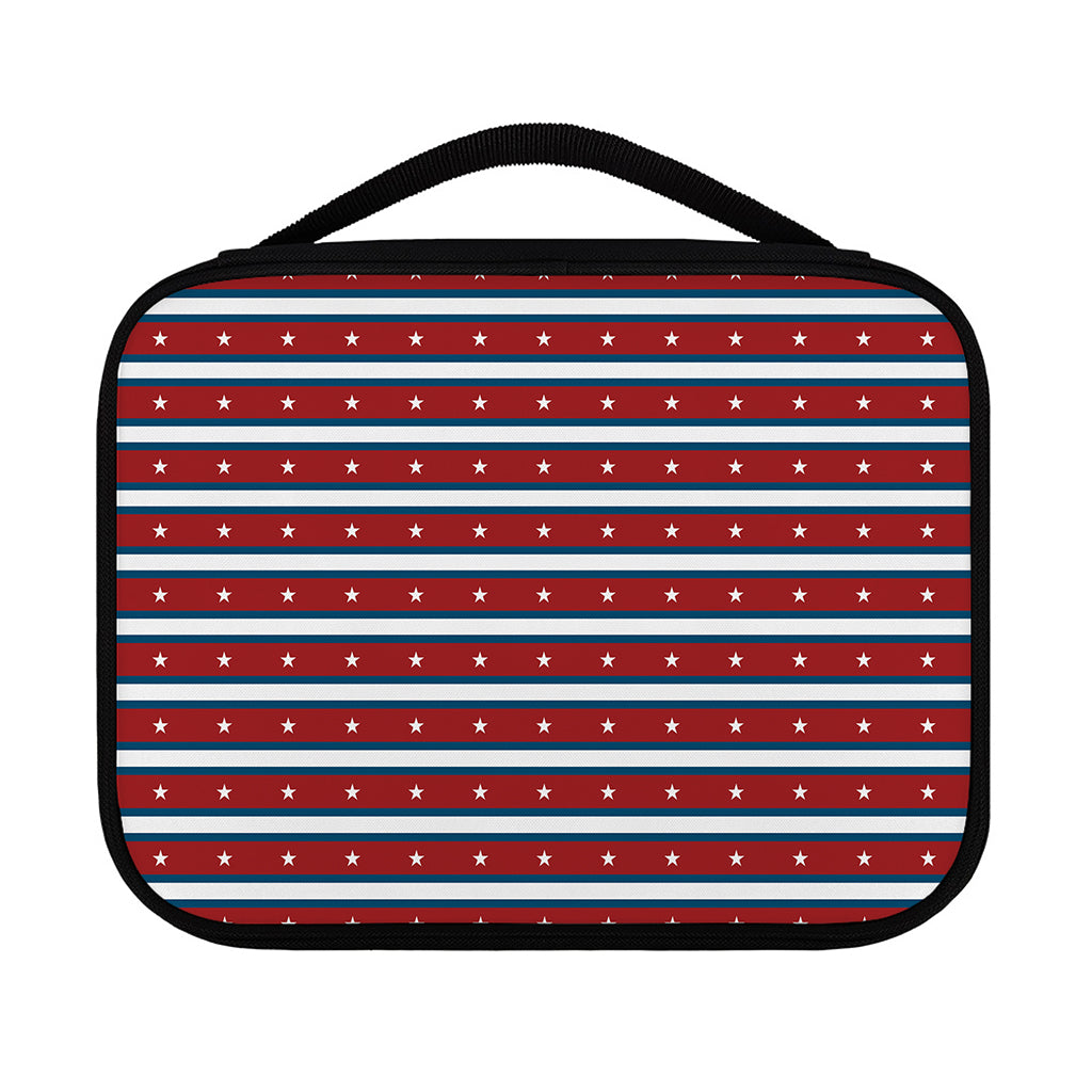USA Striped Pattern Print Classic Bible Case