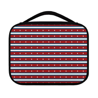 USA Striped Pattern Print Classic Bible Case