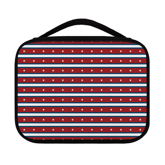 USA Striped Pattern Print Classic Bible Case