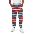 USA Striped Pattern Print Cotton Sweatpants
