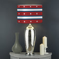 USA Striped Pattern Print Drum Lamp Shade