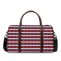 USA Striped Pattern Print Duffel Bag