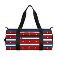 USA Striped Pattern Print Gym Bag