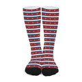 USA Striped Pattern Print Long Socks
