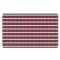 USA Striped Pattern Print Polyester Doormat