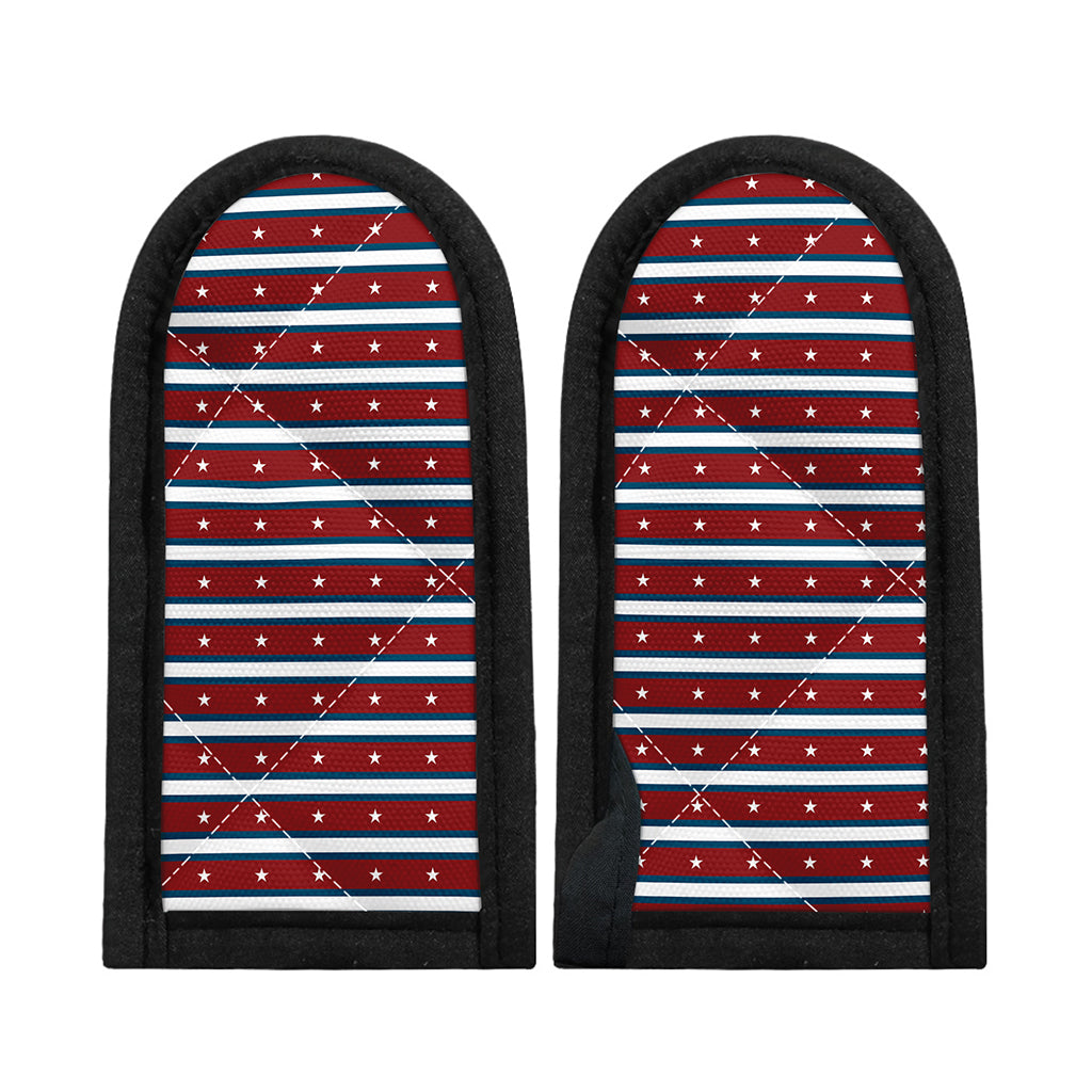 USA Striped Pattern Print Skillet Handle Cover