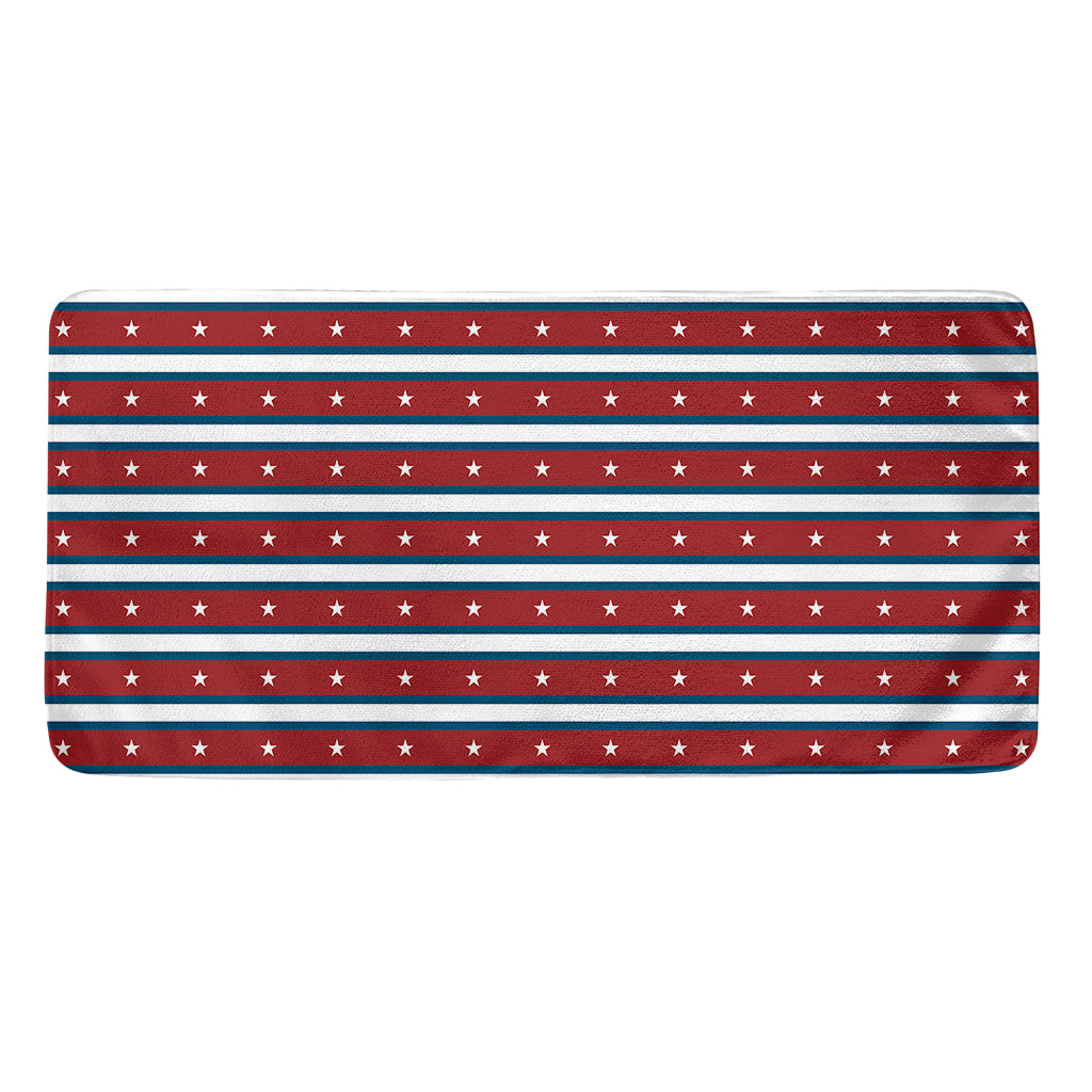 USA Striped Pattern Print Towel