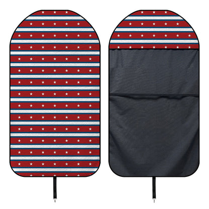 USA Striped Pattern Print Waterproof Car Seat Cover