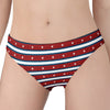 USA Striped Pattern Print Women's Panties