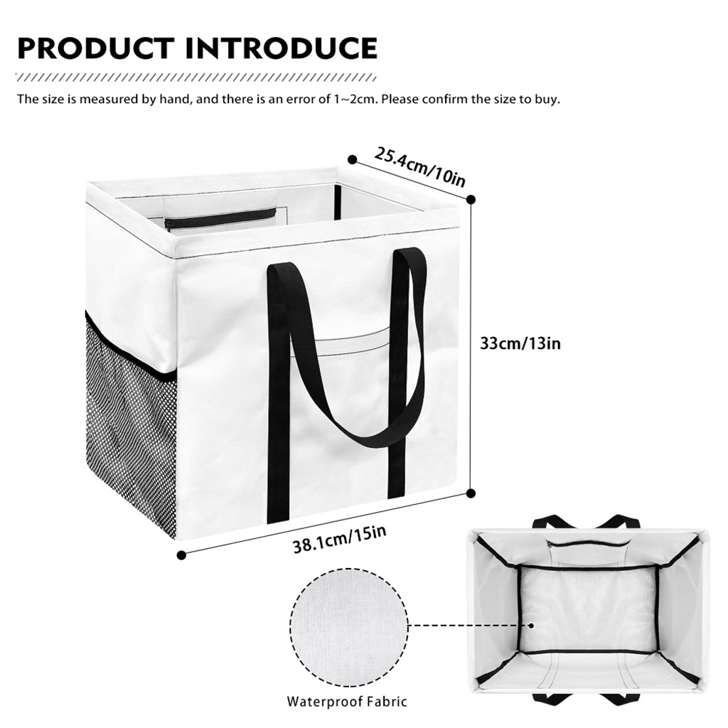 Vintage Zebra Pineapple Pattern Print Utility Tote Bag