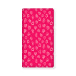 Valentine's Day Geometric Heart Print Baby Crib Sheet