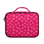 Valentine's Day Geometric Heart Print Briefcase Bible Bag