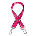 Valentine's Day Geometric Heart Print Dog Seat Belt