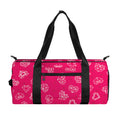 Valentine's Day Geometric Heart Print Gym Bag