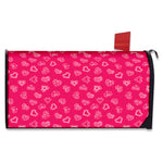 Valentine's Day Geometric Heart Print Mailbox Cover
