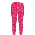 Valentine's Day Geometric Heart Print Men's Leggings